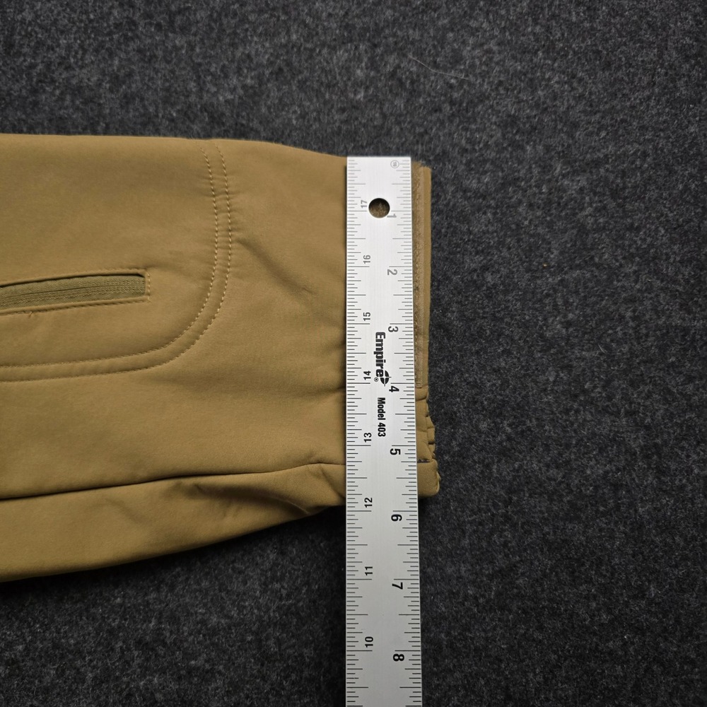 Rothco Tactical Hooded Soft Shell Jacket Coyote Brown Fleece Military Men's XL - Picture 9 of 16
